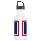 Bouteille D'eau Drapeau de l'État du Wyoming (Dos)