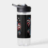 Bouteille D'eau Drapeau de l'été 4 juillet (Droite)