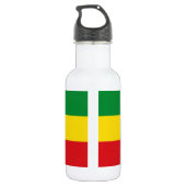 Bouteille D'eau Drapeau de l'Éthiopie (Dos)