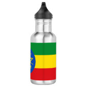 Bouteille D'eau Drapeau de l'Éthiopie (Droite)