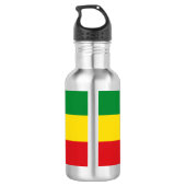 Bouteille D'eau Drapeau de l'Éthiopie (Dos)