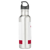 Bouteille D'eau Drapeau de l'ours de la République de Californie : (Dos)