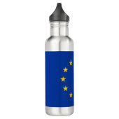 Bouteille D'eau Drapeau de l'Union européenne (UE) (Europe) (Gauche)