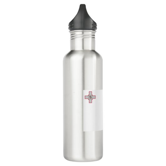 Bouteille D'eau Drapeau de Malte (Gauche)