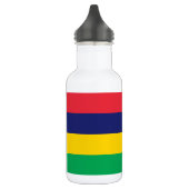 Bouteille D'eau Drapeau de Maurice (Gauche)