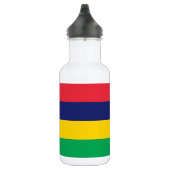 Bouteille D'eau Drapeau de Maurice (Droite)