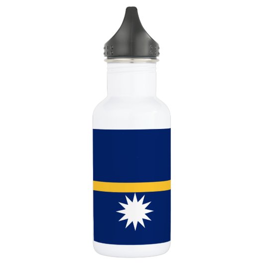 Bouteille D'eau Drapeau de Nauru (Gauche)