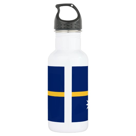 Bouteille D'eau Drapeau de Nauru (Dos)