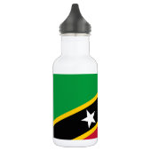 Bouteille D'eau Drapeau de Saint-Kitts-et-Nevis (Gauche)