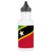 Bouteille D'eau Drapeau de Saint-Kitts-et-Nevis (Droite)