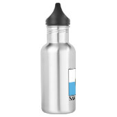 Bouteille D'eau Drapeau de Saint-Marin (Gauche)