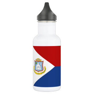 Bouteille D'eau Drapeau de Saint-Martin
