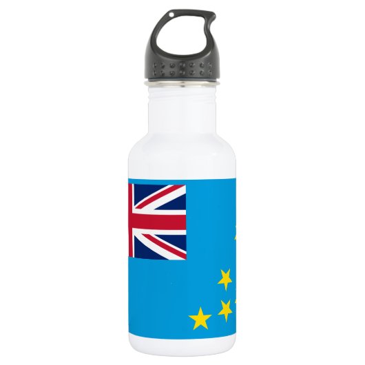 Bouteille D'eau Drapeau de Tuvalu (Devant)