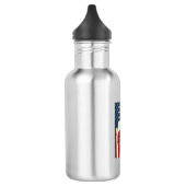 Bouteille D'eau Drapeau d'éléphant patriotique Design vectoriel vi (Gauche)