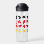 Bouteille D'eau Drapeau des États allemands (Arrière)