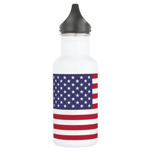 Bouteille D'eau Drapeau des États-Unis (Gauche)
