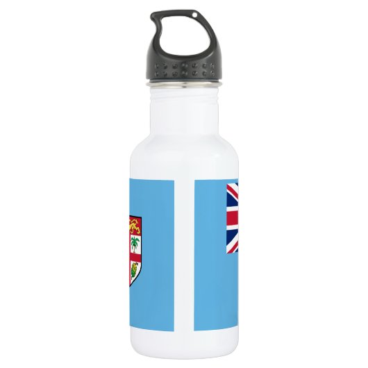 Bouteille D'eau Drapeau des Fidji (Dos)