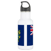 Bouteille D'eau Drapeau des îles Pitcairn (Dos)