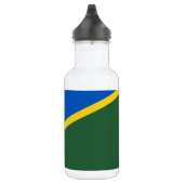 Bouteille D'eau Drapeau des Îles Salomon (Droite)