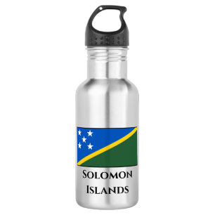 Bouteille D'eau Drapeau des Îles Salomon