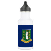 Bouteille D'eau Drapeau des îles Vierges britanniques (Droite)