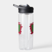 Bouteille D'eau Drapeau des Maldives (Droite)