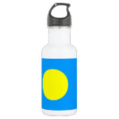 Bouteille D'eau Drapeau des Palaos (Devant)