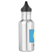 Bouteille D'eau Drapeau des Palaos (Gauche)