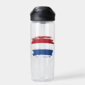 Bouteille D'eau Drapeau des Pays-Bas (Arrière)