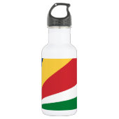 Bouteille D'eau Drapeau des Seychelles (Devant)