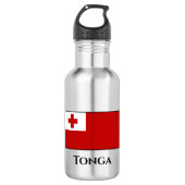 Bouteille D'eau Drapeau des Tonga (Devant)