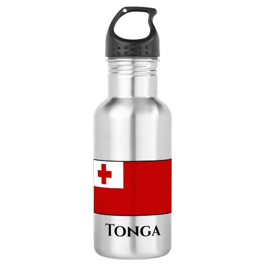 Bouteille D'eau Drapeau des Tonga (Devant)