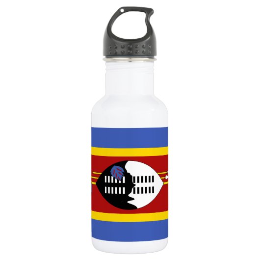 Bouteille D'eau Drapeau d'Eswatini (Devant)