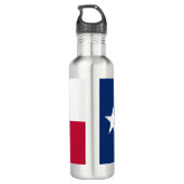 Bouteille D'eau Drapeau d'État texan (Texas) (Dos)