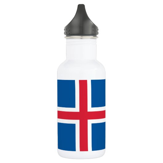 Bouteille D'eau Drapeau d'Islande (Gauche)