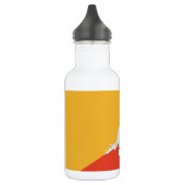 Bouteille D'eau Drapeau du Bhoutan patriotique (Gauche)
