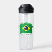 Bouteille D'eau Drapeau du Brésil (Arrière)