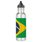 Bouteille D'eau Drapeau du Brésil (Droite)