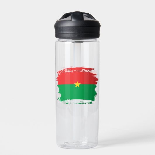 Bouteille D'eau drapeau du Burkina Faso (Extérieur)