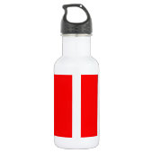 Bouteille D'eau Drapeau du Canada (Dos)