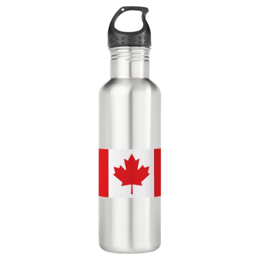 Bouteille D'eau Drapeau du Canada (Devant)