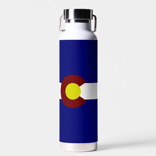 Bouteille D'eau drapeau du Colorado (Avant)