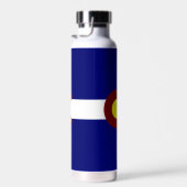 Bouteille D'eau drapeau du Colorado (Plage)