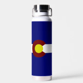 Bouteille D'eau drapeau du Colorado (Arrière)