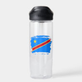 Bouteille D'eau Drapeau du Congo (Arrière)