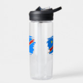 Bouteille D'eau Drapeau du Congo (Gauche)