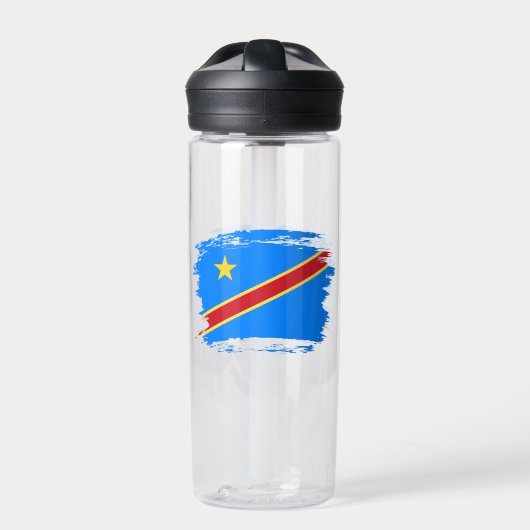 Bouteille D'eau Drapeau du Congo (Extérieur)