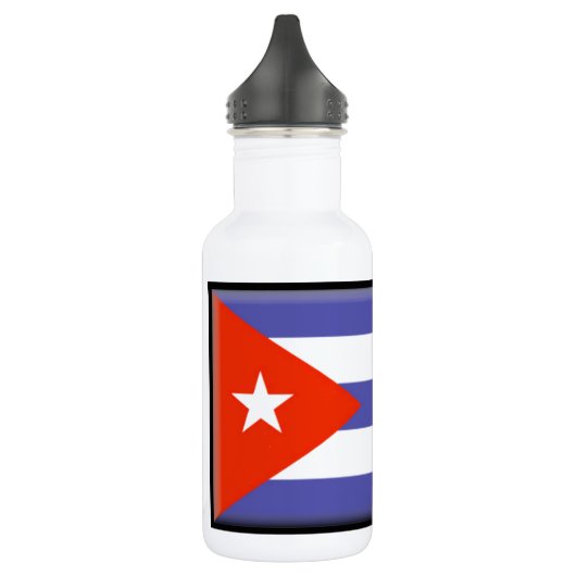Bouteille D'eau Drapeau du Cuba (Gauche)