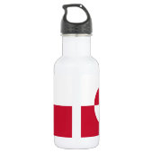 Bouteille D'eau Drapeau du Groenland (Dos)