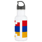 Bouteille D'eau Drapeau du Haut-Karabagh (Dos)
